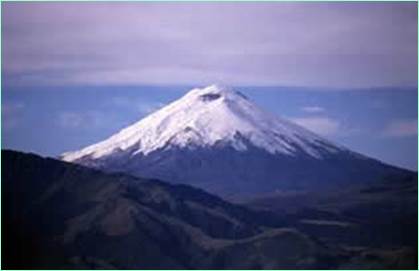 Fig. 3 Cotopaxi, where portions of Trait du navire where written